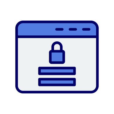 Bir sisteme, web sitesine veya uygulamaya giriş için pencere simgeleri