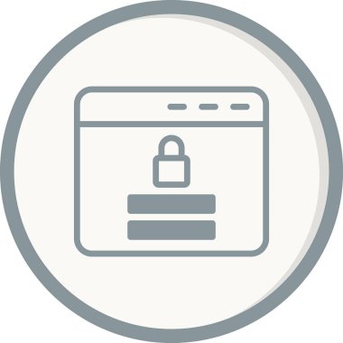 Bir sisteme, web sitesine veya uygulamaya giriş için pencere simgeleri