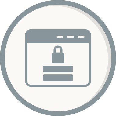 Bir sisteme, web sitesine veya uygulamaya giriş için pencere simgeleri