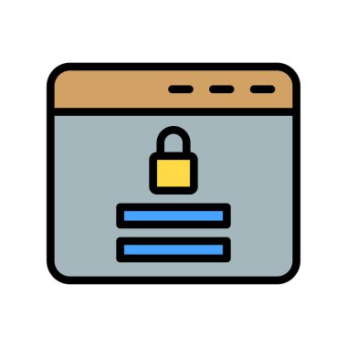 Bir sisteme, web sitesine veya uygulamaya giriş için pencere simgeleri