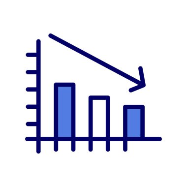 Paranın vektör düz renk simgesi  