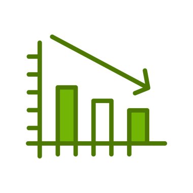 Paranın vektör düz renk simgesi  