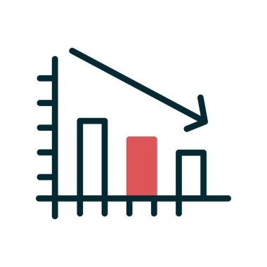Paranın vektör düz renk simgesi  