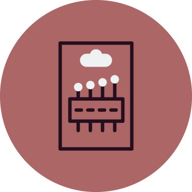 İğne paketi simgesi, vektör illüstrasyonu