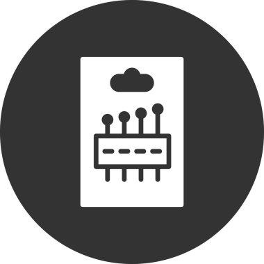 İğne paketi simgesi, vektör illüstrasyonu