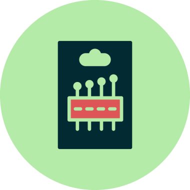 İğne paketi simgesi, vektör illüstrasyonu