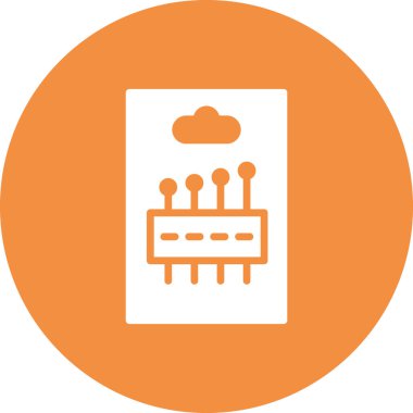 İğne paketi simgesi, vektör illüstrasyonu