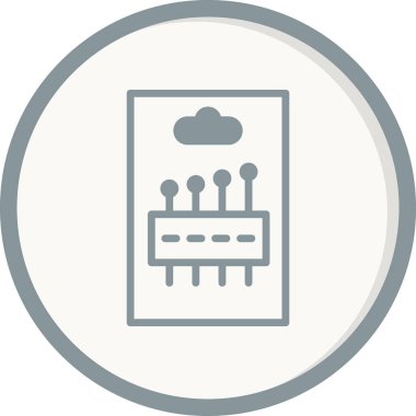 İğne paketi simgesi, vektör illüstrasyonu