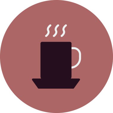 Kahve Kupası vektör simge tasarlamak