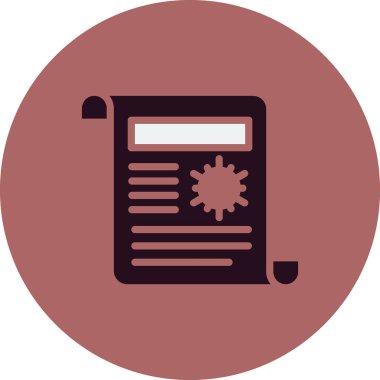 Covid Raporu 'nun vektör illüstrasyonu, korona 