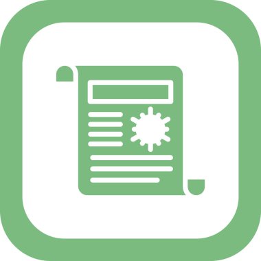 Covid Raporu 'nun vektör illüstrasyonu, korona 