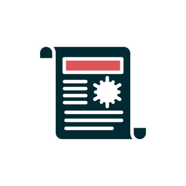 Covid Raporu 'nun vektör illüstrasyonu, korona 