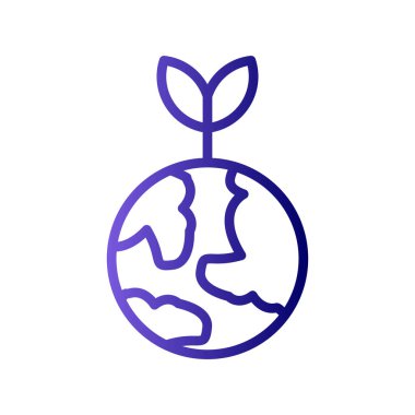 Ağ simgesi, vektör küresi, Ekoloji bitkisi 