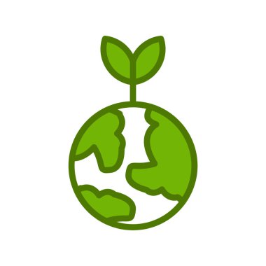 Ağ simgesi, vektör küresi, Ekoloji bitkisi 