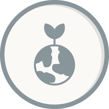 Ağ simgesi, vektör küresi, Ekoloji bitkisi 