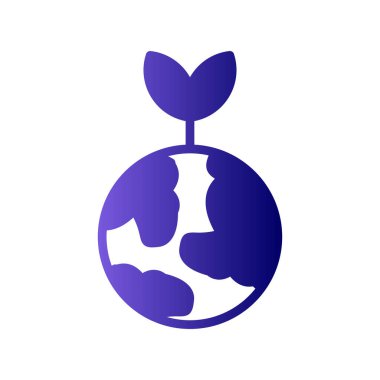 Ağ simgesi, vektör küresi, Ekoloji bitkisi 