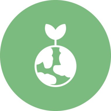 Ağ simgesi, vektör küresi, Ekoloji bitkisi 