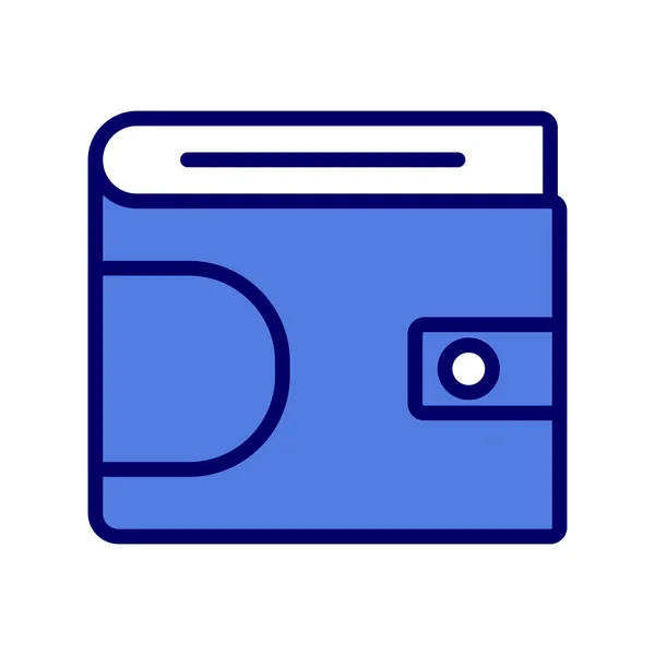 Wallet Web Icon Simple Illustration — Stock Vector