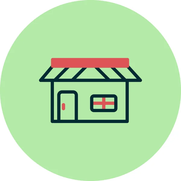 Shop Store Icon Vektor Illustration Design — Stockvektor