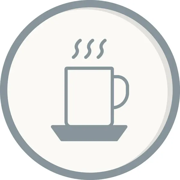 コーヒー カップ ベクトル アイコン イラスト — ストックベクタ