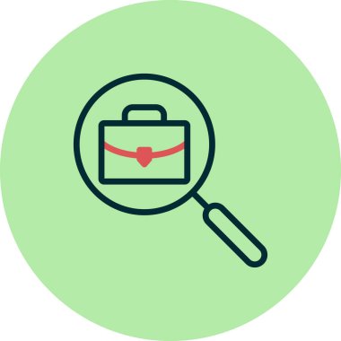 soyut arama vektörü resimleme 