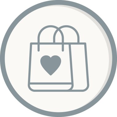 Alışveriş ikonu vektör illüstrasyonu. siyah ve beyaz resimtogram.