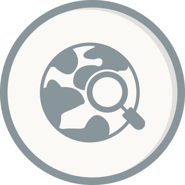 Dünya çapında nakliye, dünya küresi, vektör illüstrasyonu 