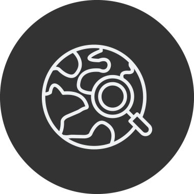 Dünya çapında nakliye, dünya küresi, vektör illüstrasyonu 