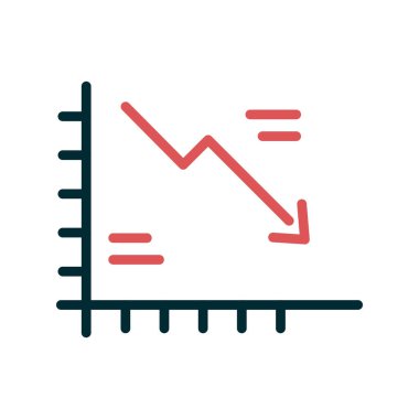 grafik vektörü ince çizgi simgesi 