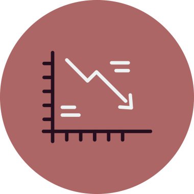 grafik vektörü ince çizgi simgesi 