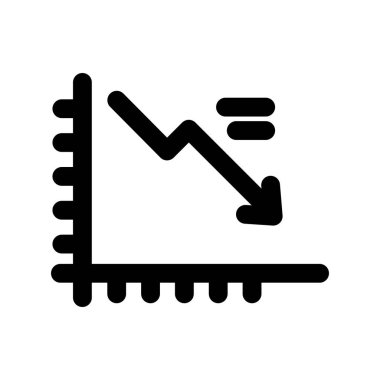 grafik vektörü ince çizgi simgesi 