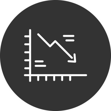 grafik vektörü ince çizgi simgesi 