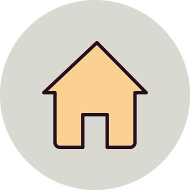 Binaların, evlerin, evlerin vektör çizimi 