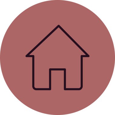 Binaların, evlerin, evlerin vektör çizimi 