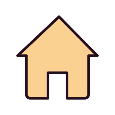 Binaların, evlerin, evlerin vektör çizimi 