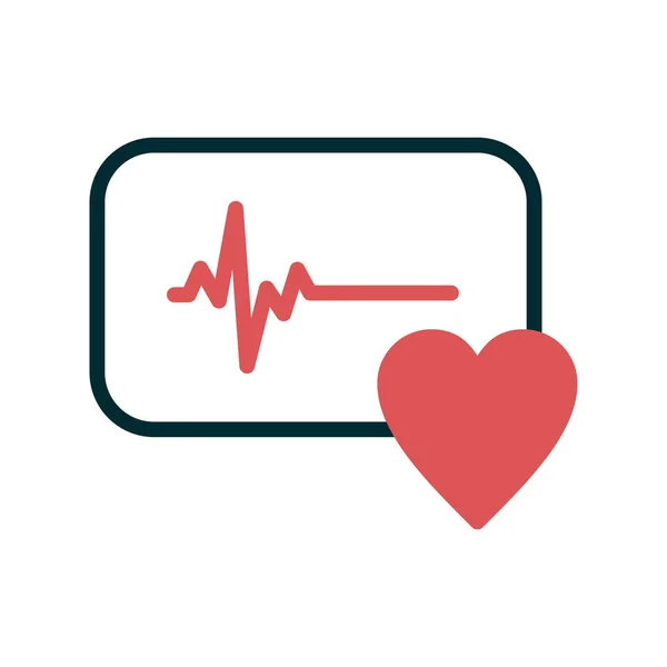 sağlık işareti kalp atış hızı monitörü