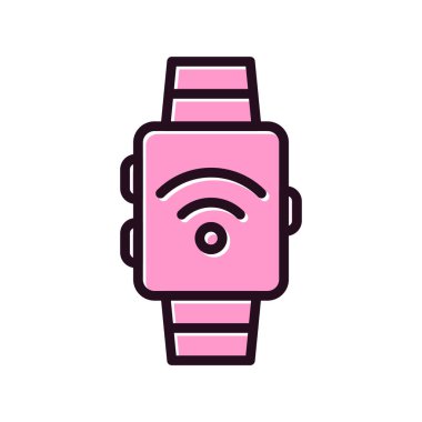 Akıllı vektör ince çizgi simgesi 