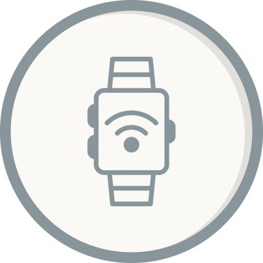 Akıllı vektör ince çizgi simgesi 