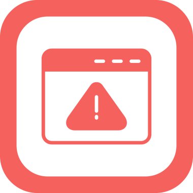 tarayıcı simgesi, vektör illüstrasyonu 