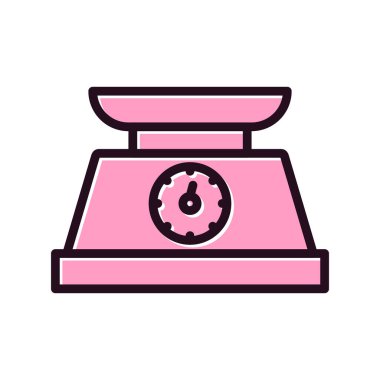 Simge vektörünü ölçeklendirir. İnce çizgi işareti. İzole edilmiş kontür sembolü gösterimi