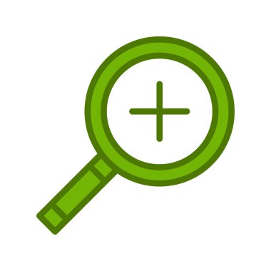 Simgeye yakınlaştırılmış büyüteç