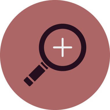 Simgeye yakınlaştırılmış büyüteç