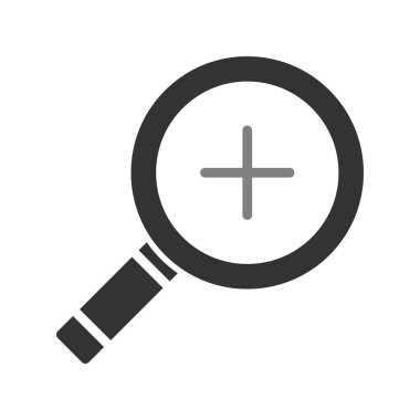 Simgeye yakınlaştırılmış büyüteç