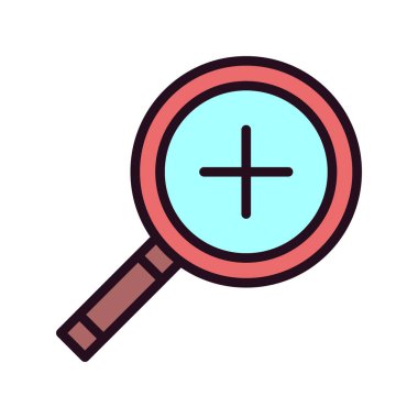 Simgeye yakınlaştırılmış büyüteç