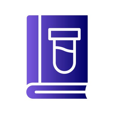 Kitap satırı simgesi, vektör çizim