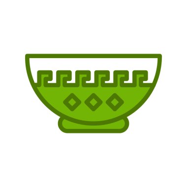 kase simgesi, vektör illüstrasyonu 