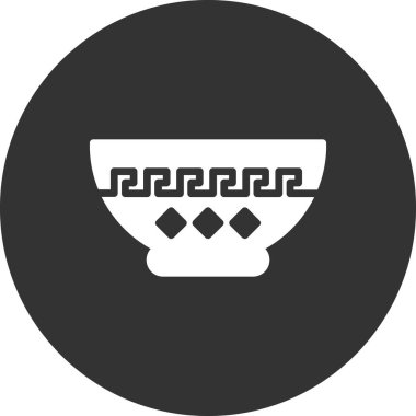 kase simgesi, vektör illüstrasyonu 