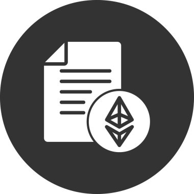 Akıllı Sözleşmeler, kağıt vektörü resimleme tasarımı