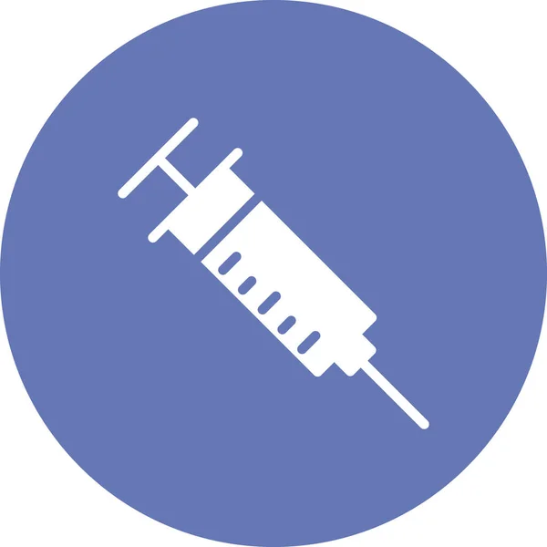 Syringe Icon Vector Illustration — Stock Vector