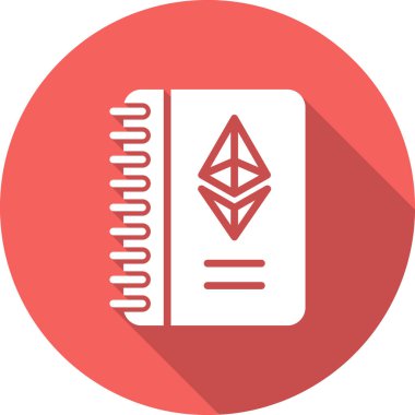 Kitap. Web simgesi basit illüstrasyon